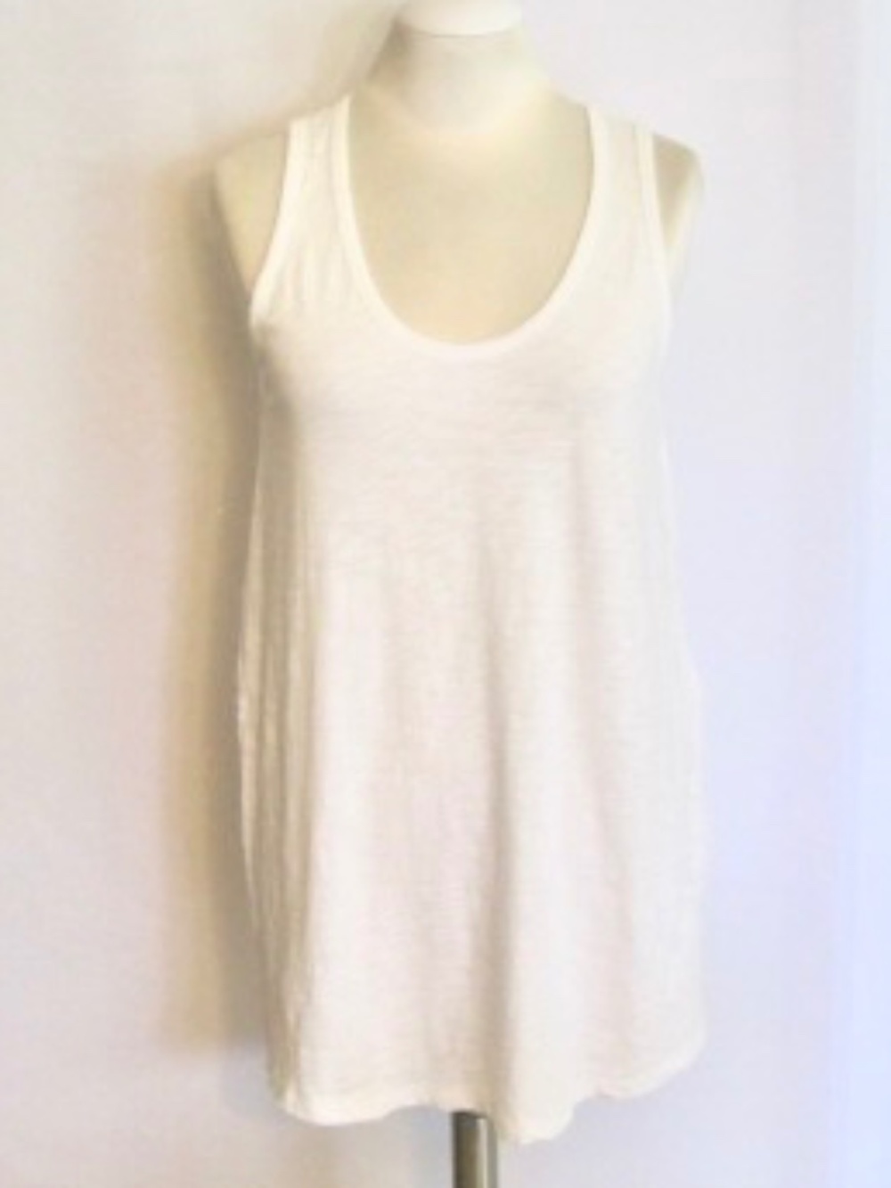 Theory Long Line Sleeveless Tank Top